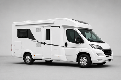 Abdeckung für teilintegrierte Wohnmobile